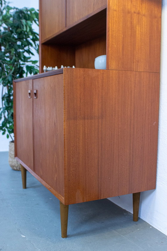 Image 1 of Erik Brouer Highboard Commode Teck Vintage