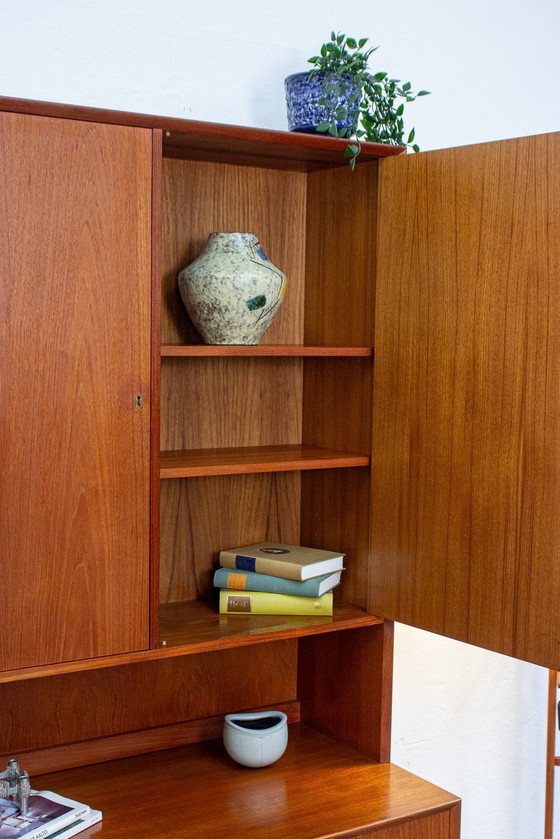 Image 1 of Erik Brouer Highboard Commode Teck Vintage