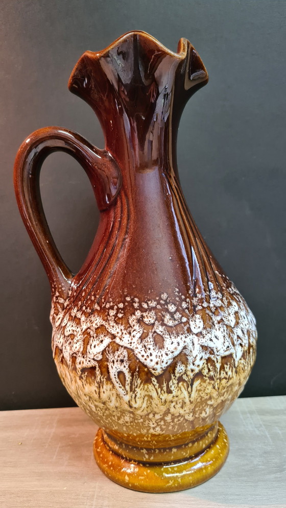 Image 1 of Rare Vase Bay 7330 Allemagne de l'Ouest