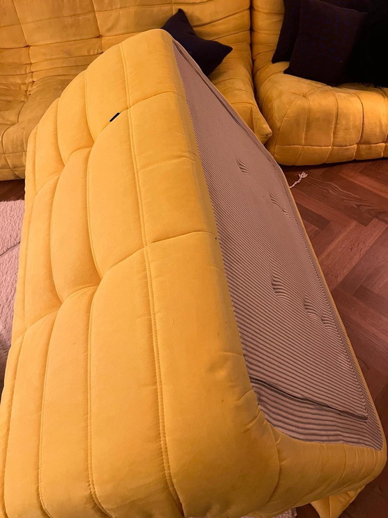 Image 1 of Ligne Roset Togo Alcantara Jaune