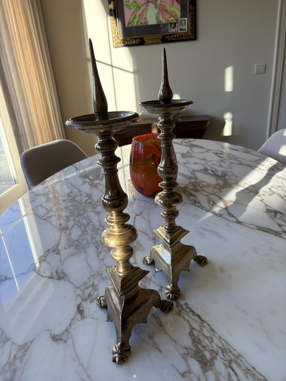 Image 1 of Chandeliers en cuivre