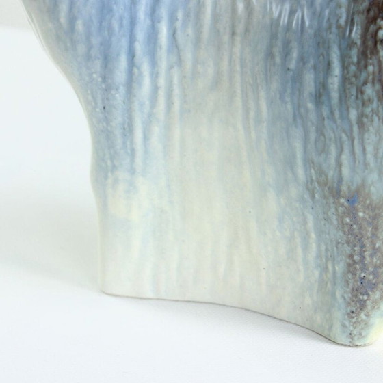 Image 1 of Sculpture vintage d'un mouton bélier en céramique émaillée, Tchécoslovaquie 1960