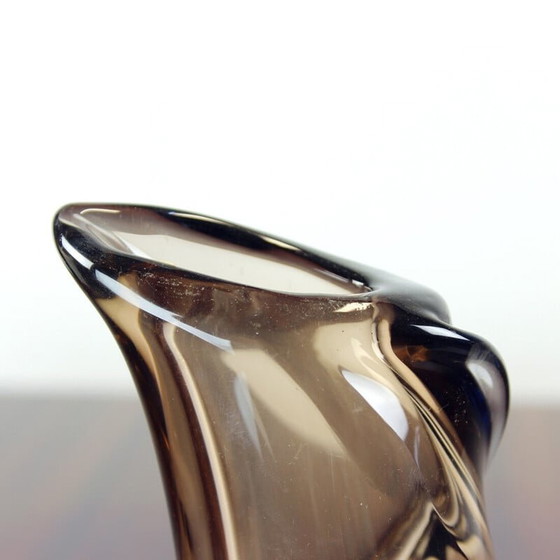 Image 1 of Vase en verre d'art vintage par Emanuel Beranek, Tchécoslovaquie, années 1960