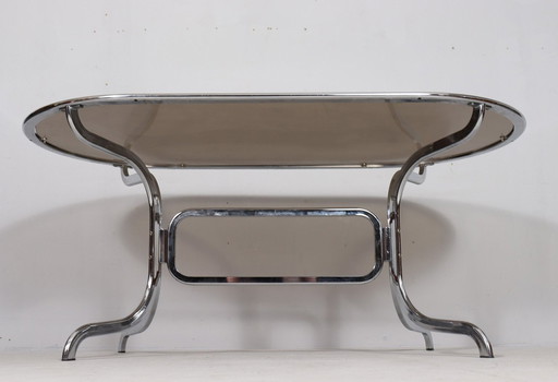 Table de salle à manger Mid Century, Italie, années 1970