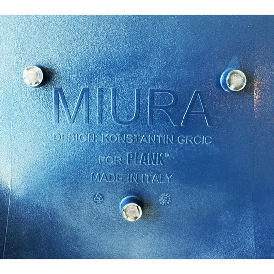 Image 1 of Paire de tabourets Miura vintage par Konstantin Gcric pour Plank, Italie