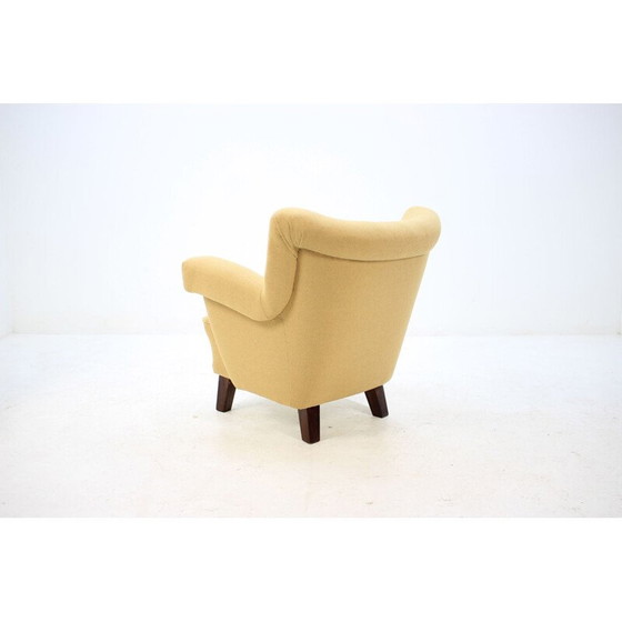 Image 1 of Paire de grands fauteuils de salon vintage, Tchécoslovaquie 1950