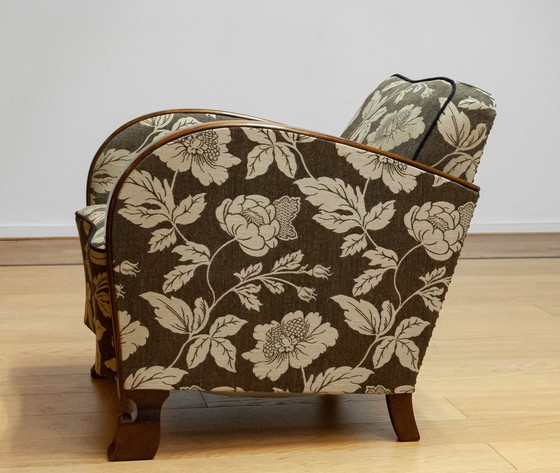 Image 1 of Fauteuil club suédois Art déco