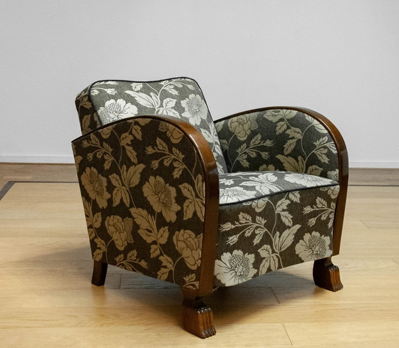 Image 1 of Fauteuil club suédois Art déco