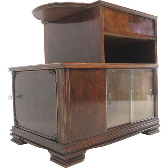 Image 1 of Bar en bois Vintage Art Deco, 1930