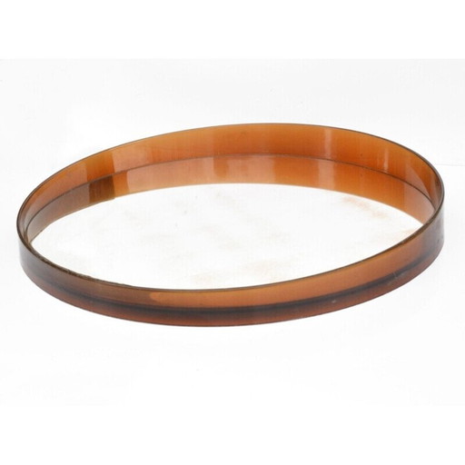 Miroir mural rond vintage Syla 710, France 1970