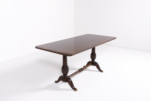 Table de salle à manger italienne Mid Century, années 1950