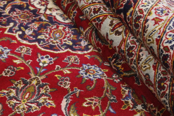 Image 1 of Tapis persan original noué à la main Keshan 340 X 242 cm Très bon état Fin