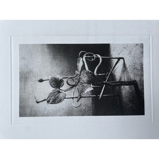 Image 1 of Impression vintage représentant une chaise Horta de Claude Lalanne