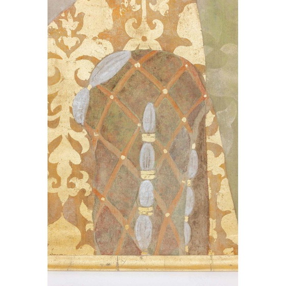 Image 1 of Tableau vintage représentant une dame, France