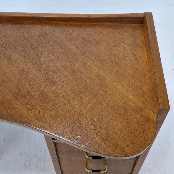 Image 1 of Bureau vintage en chêne, Italie 1960