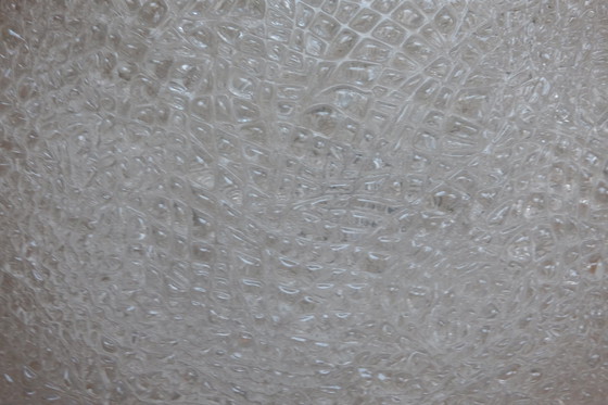 Image 1 of Kaiser Leuchten 44155 Plafoniere ice glass ceiling light Plafonnier Ø 49 Cm 60Er Uk2Aeb