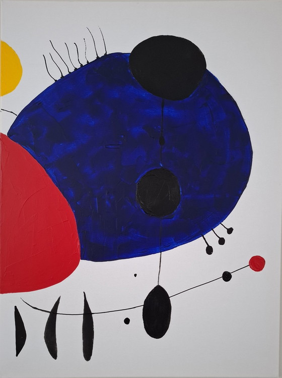 Image 1 of Triptyque "Formes de rêve de Miro" (en anglais)