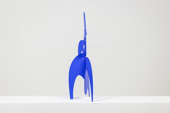Image 1 of Antonine De Saint Pierre. Sculpture « Tauride » Bleue. Contemporain.