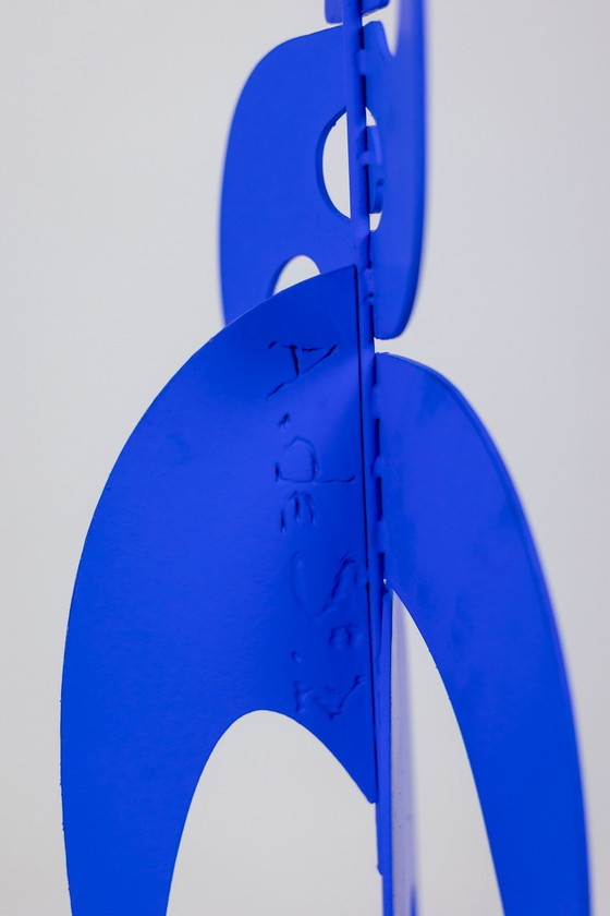 Image 1 of Antonine De Saint Pierre. Sculpture « Tauride » Bleue. Contemporain.