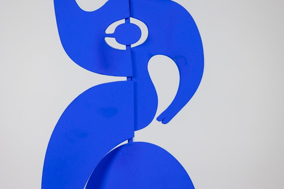 Image 1 of Antonine De Saint Pierre. Sculpture « Tauride » Bleue. Contemporain.