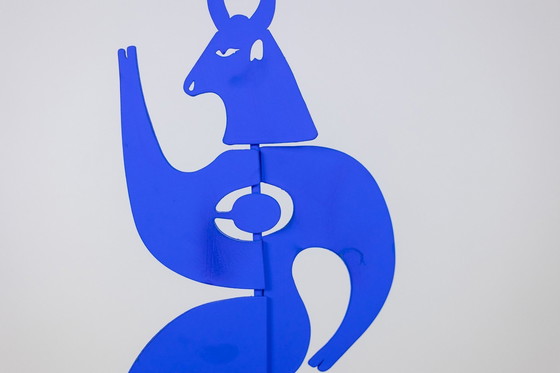 Image 1 of Antonine De Saint Pierre. Sculpture « Tauride » Bleue. Contemporain.