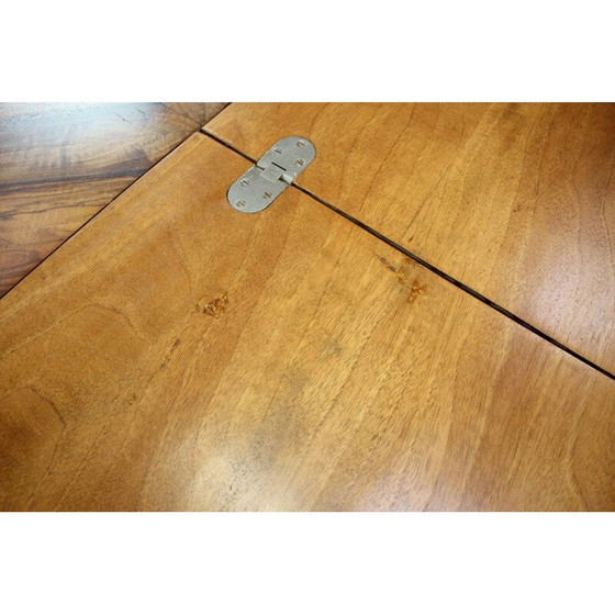 Image 1 of Table de salle à manger extensible Art déco vintage, Tchécoslovaquie, années 1930