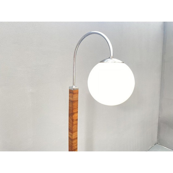 Image 1 of Lampadaire vintage Art Déco, Tchécoslovaquie 1930