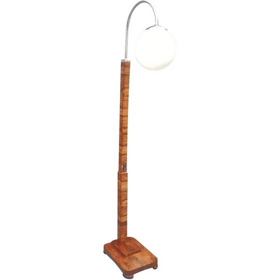 Image 1 of Lampadaire vintage Art Déco, Tchécoslovaquie 1930
