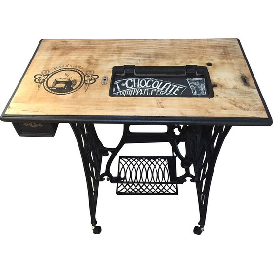 Image 1 of Table d'appoint vintage, Allemagne 1900