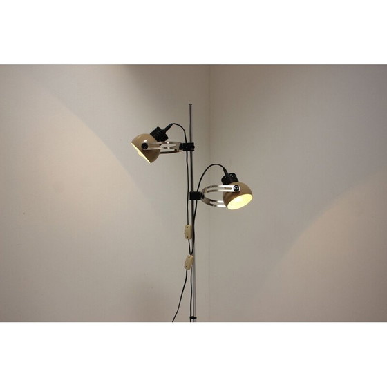 Image 1 of Lampadaire réglable en métal, Pologne 1970