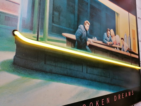 Image 1 of Neon Poster Boulevard Of Broken Dreams