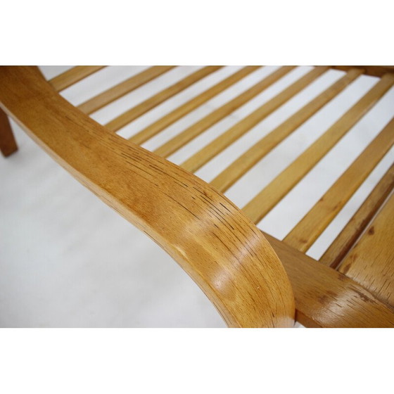 Image 1 of Fauteuil vintage en hêtre courbé, Tchécoslovaquie 1960
