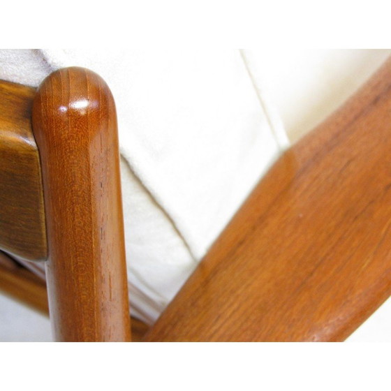 Image 1 of Paire de fauteuils danois vintage par Grete Jalk pour France et Daverkosen, années 1950