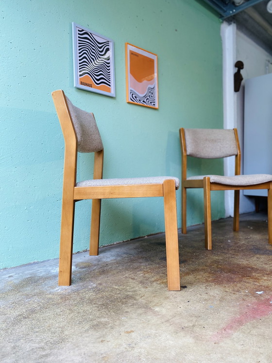 Image 1 of 2 x Chaises de salle à manger vintage