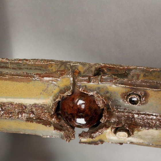 Image 1 of Sculpture murale vintage en céramique, 1970