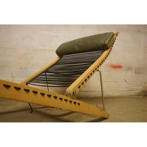Image 1 of Chaise longue vintage PP524 par Hans J. Wegner pour PP Møbler 1958s