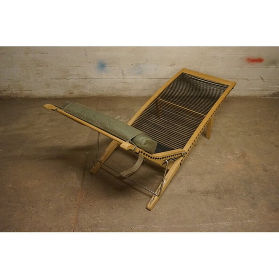Image 1 of Chaise longue vintage PP524 par Hans J. Wegner pour PP Møbler 1958s