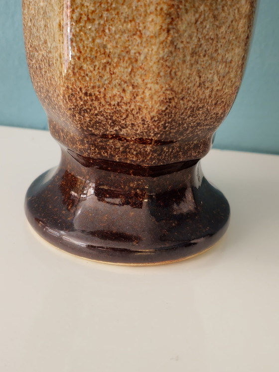 Image 1 of Vase Vintage Bay Keramik West Germany Vase Vase Brown