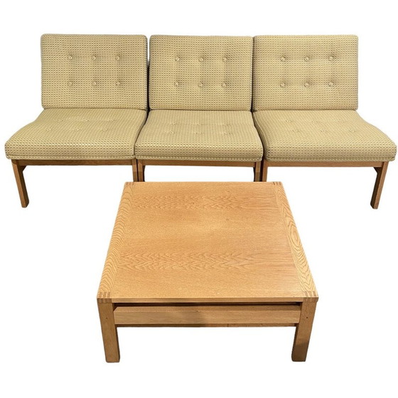 Image 1 of Ensemble de salon vintage par Ole Gjerlov-Knudsen et Torben Lind, 1960