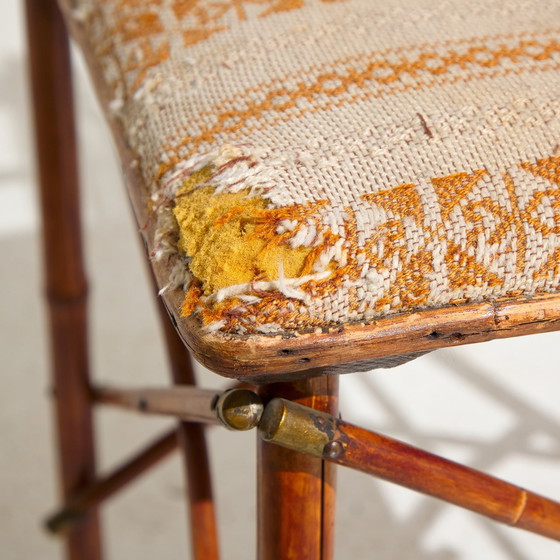 Image 1 of Mk9257 Set en bambou autrichien par J. Kothgassner - Bambus & Phantasie-Möbel, Set Of 5