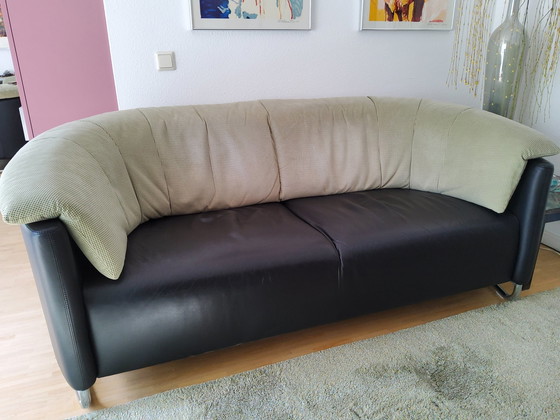 Image 1 of Leolux Eirene 2.5 Sofa En Pouf