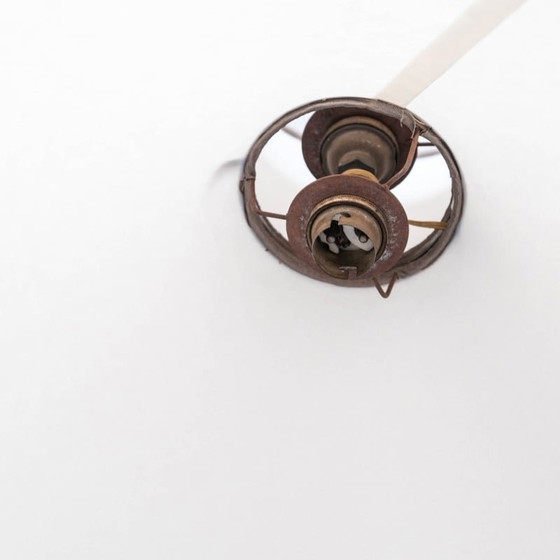Image 1 of Lampadaire réglable en laiton vintage français par Robert Mathieu, années 1950
