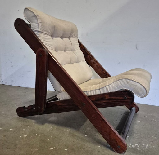 Chaise pliante Kontiki des années 70