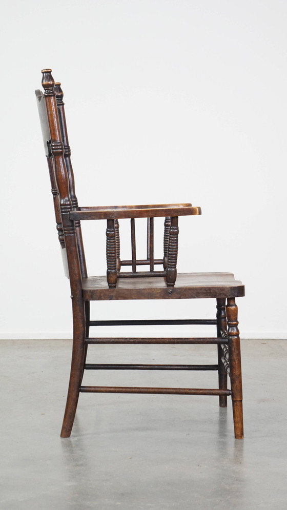 Image 1 of Chaise de bar en bois