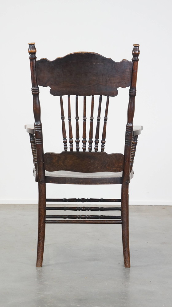 Image 1 of Chaise de bar en bois