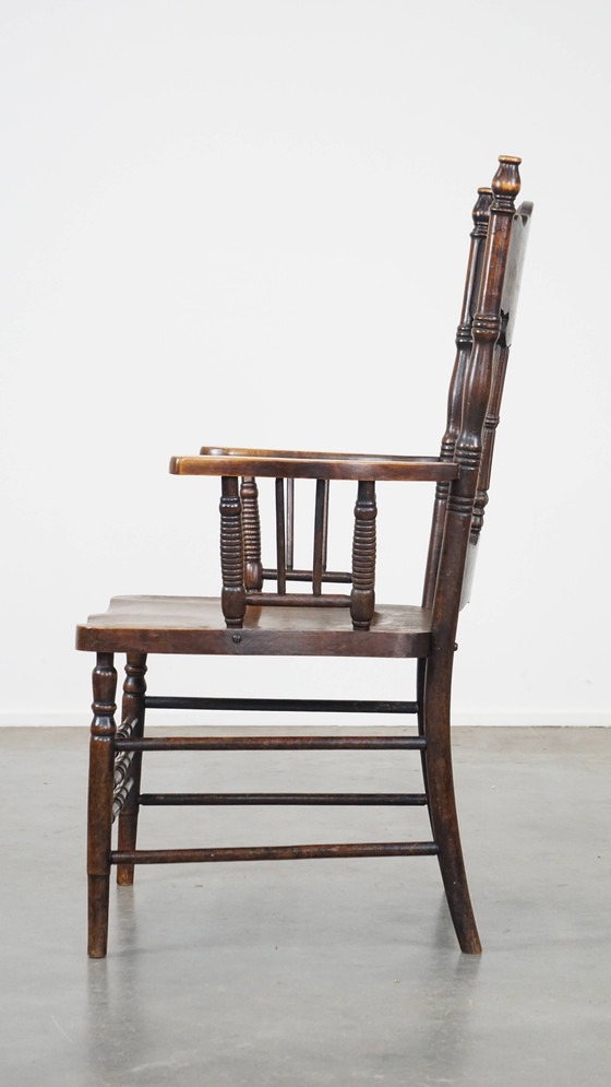 Image 1 of Chaise de bar en bois