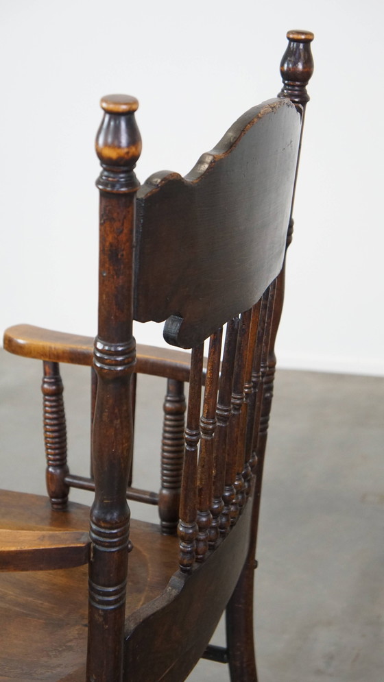 Image 1 of Chaise de bar en bois