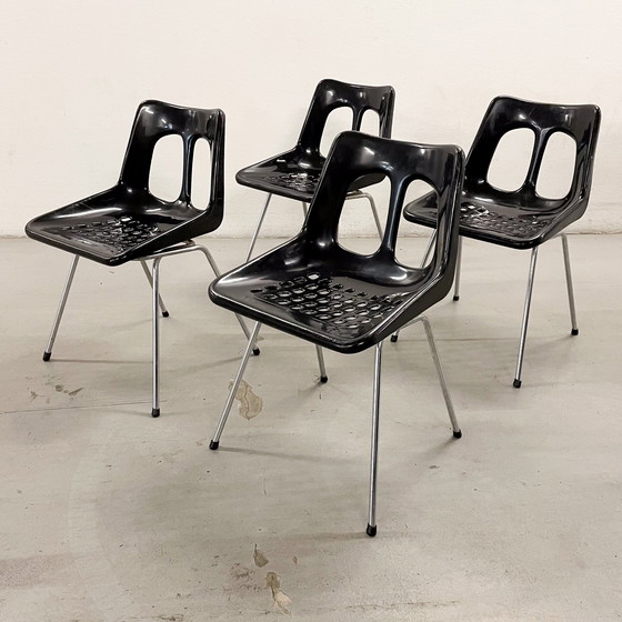 Image 1 of 4x Bupro Holland Chairs