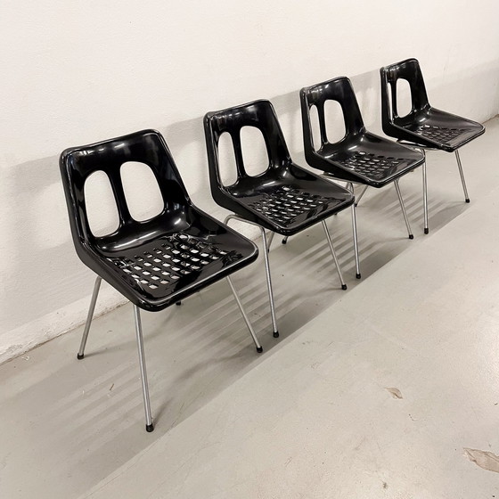 Image 1 of 4x Bupro Holland Chairs