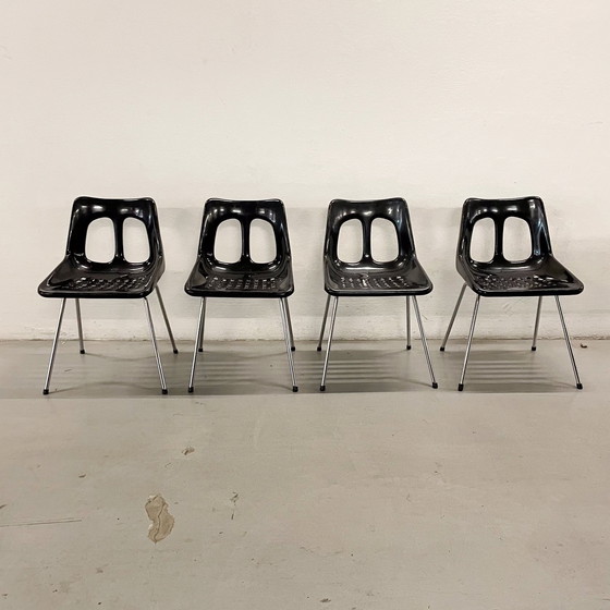 Image 1 of 4x Bupro Holland Chairs